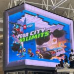 Surreal 3D LEGO® City billboard gives V&A shoppers’ a multisensory experience.