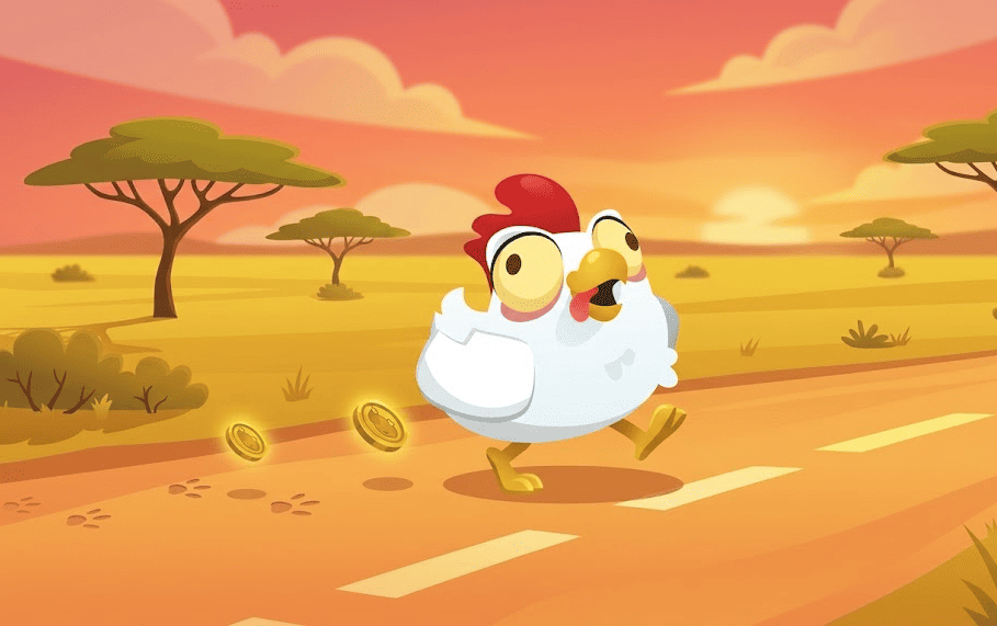 Chicken Road Game main screen with rising multiplier