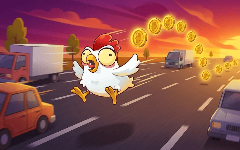 Chicken Road Game round in progress on desktop