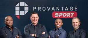 L-R: Mzi Deliwe (Deputy CEO: Provantage); Jacques du Preez (CEO: Provantage); Xhanti-Lomzi Nesi (MD: Provantage Sport); Chris Hitchings (Director: Provantage Sport)